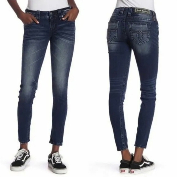 Rock Revival Denim - Rock Revival Anabela Skinny Jeans